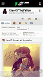 Mobile Screenshot of clawofthefallen.deviantart.com