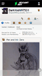 Mobile Screenshot of darkyoshi97531.deviantart.com