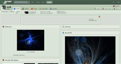 Desktop Screenshot of joyb.deviantart.com