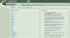 Desktop Screenshot of disneyfemales.deviantart.com