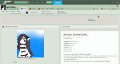 Desktop Screenshot of animehog.deviantart.com