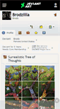 Mobile Screenshot of brodzillla.deviantart.com