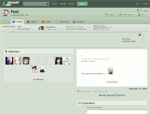 Tablet Screenshot of fimii.deviantart.com