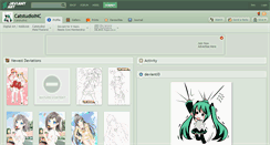 Desktop Screenshot of catstudioinc.deviantart.com