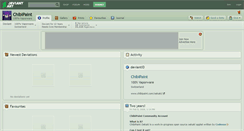 Desktop Screenshot of chibipaint.deviantart.com
