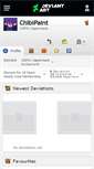 Mobile Screenshot of chibipaint.deviantart.com