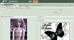 Desktop Screenshot of hiddenxdreams.deviantart.com