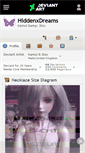 Mobile Screenshot of hiddenxdreams.deviantart.com