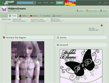Tablet Screenshot of hiddenxdreams.deviantart.com