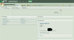 Desktop Screenshot of elisaveta-hedevary.deviantart.com