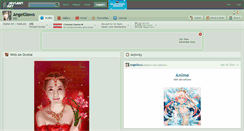 Desktop Screenshot of angelglows.deviantart.com