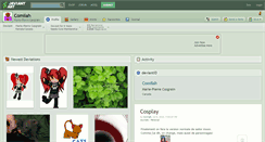 Desktop Screenshot of comilah.deviantart.com