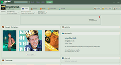 Desktop Screenshot of kingoftheweb.deviantart.com