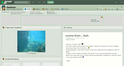Desktop Screenshot of maemoon.deviantart.com