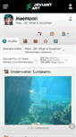 Mobile Screenshot of maemoon.deviantart.com