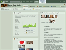 Tablet Screenshot of doctor-rose-jack.deviantart.com