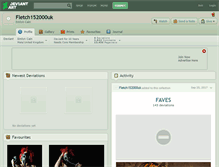 Tablet Screenshot of fletch152000uk.deviantart.com