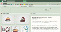 Desktop Screenshot of deivison.deviantart.com