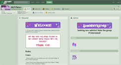 Desktop Screenshot of mlp-fans.deviantart.com