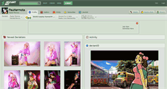 Desktop Screenshot of paumarmota.deviantart.com