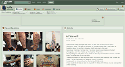 Desktop Screenshot of hulfie.deviantart.com