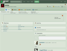 Tablet Screenshot of nmms.deviantart.com