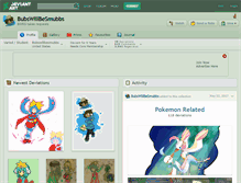 Tablet Screenshot of bubswillbesmubbs.deviantart.com
