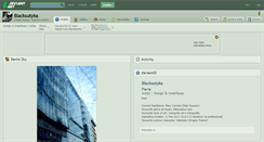 Desktop Screenshot of blacksutyka.deviantart.com