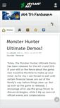 Mobile Screenshot of mh-tri-fanbase.deviantart.com