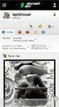 Mobile Screenshot of lapishouse.deviantart.com
