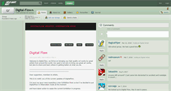 Desktop Screenshot of digital-flow.deviantart.com