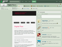 Tablet Screenshot of digital-flow.deviantart.com