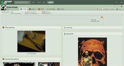 Desktop Screenshot of grim-priest.deviantart.com