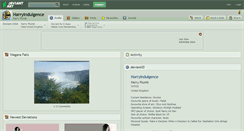 Desktop Screenshot of harryindulgence.deviantart.com