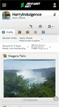 Mobile Screenshot of harryindulgence.deviantart.com