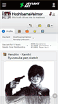 Mobile Screenshot of hoshisamavalmor.deviantart.com