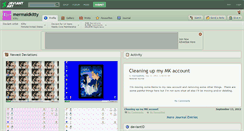 Desktop Screenshot of mermaidkitty.deviantart.com