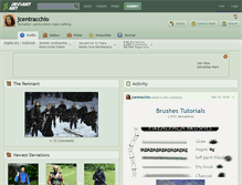 Tablet Screenshot of jcentracchio.deviantart.com