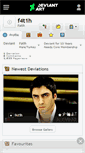Mobile Screenshot of f4t1h.deviantart.com