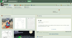 Desktop Screenshot of dasune.deviantart.com