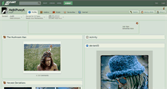 Desktop Screenshot of majklpussyk.deviantart.com