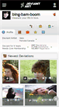 Mobile Screenshot of bing-bam-boom.deviantart.com