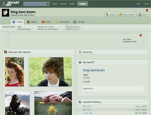 Tablet Screenshot of bing-bam-boom.deviantart.com