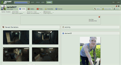 Desktop Screenshot of jamieriot.deviantart.com