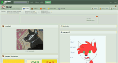 Desktop Screenshot of khean.deviantart.com