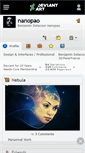 Mobile Screenshot of nanopao.deviantart.com
