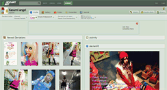 Desktop Screenshot of kasumi-angel.deviantart.com