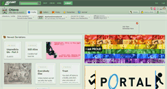 Desktop Screenshot of chlowo.deviantart.com