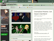 Tablet Screenshot of cultclassicsclub.deviantart.com
