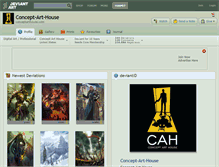 Tablet Screenshot of concept-art-house.deviantart.com